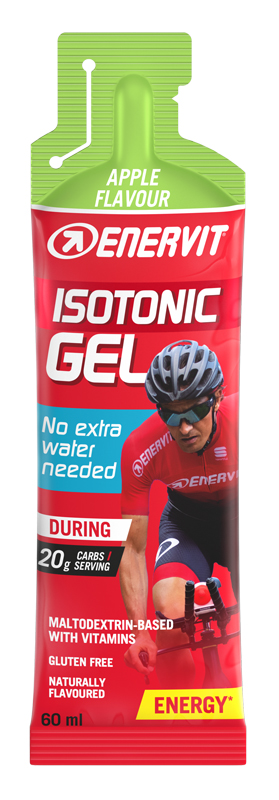 ENERVIT SPORT ISOTONICGEL APPLE 60 ML - Farmacia-flash.it
