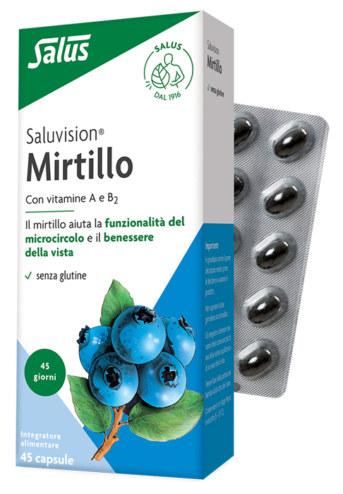 MIRTILLO SALUVISION 45 CAPSULE - Farmacia-flash.it