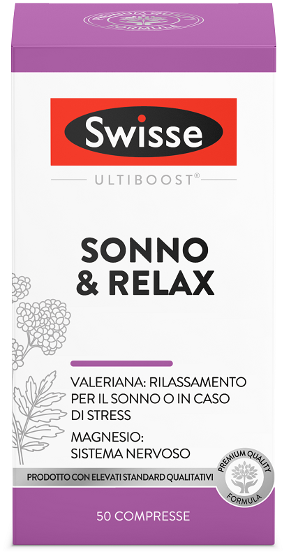 SWISSE VALERIANA SONNO RELAX 50 COMPRESSE - Farmacia-flash.it