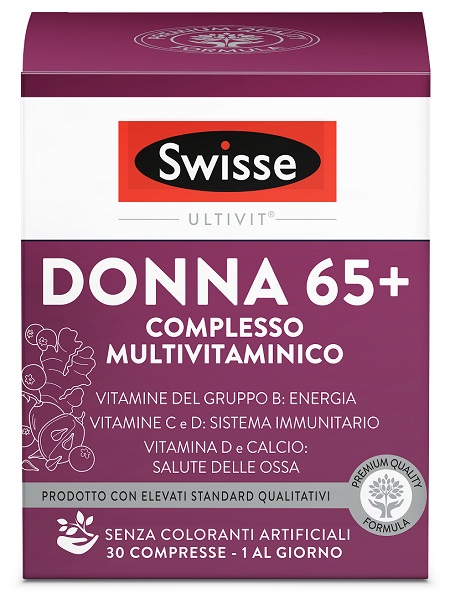 SWISSE DONNA 65+ COMPLESSO MULTIVITAMINICO 30 COMPRESSE - Farmacia-flash.it