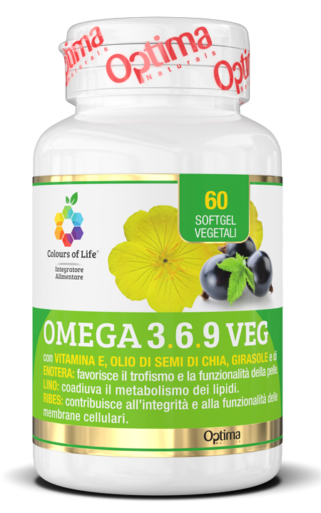COLOURS OF LIFE OMEGA 3-6-9 VEG 60 SOFT GEL - Farmacia-flash.it