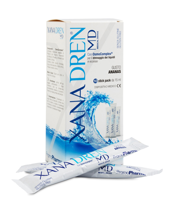 XANADREN MD ANANAS 10 STICK PACK X 15 ML - Farmacia-flash.it