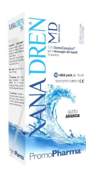 XANADREN MD ARANCIA 10 STICK PACK X 15 ML - Farmacia-flash.it