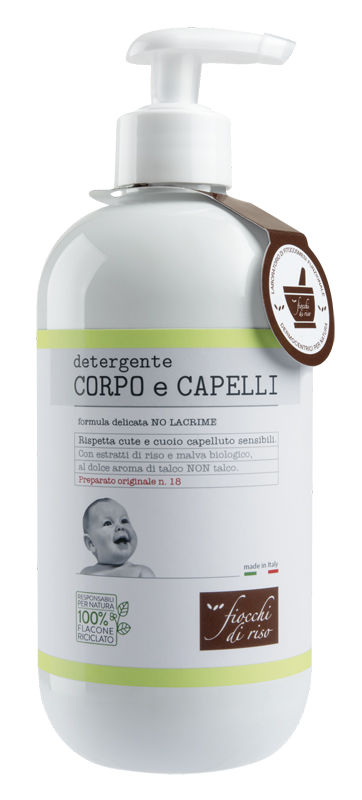 CORPO/CAPELLI TALCO FIOCCHI DI RISO 400 ML - Farmacia-flash.it