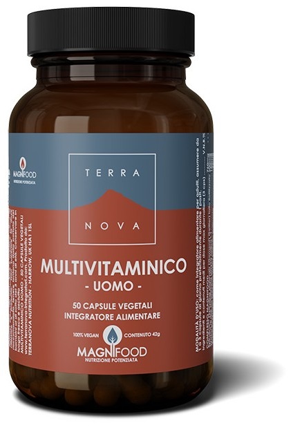 TERRANOVA MULTIVITAMINICO UOMO 50 CAPSULE - Farmacia-flash.it