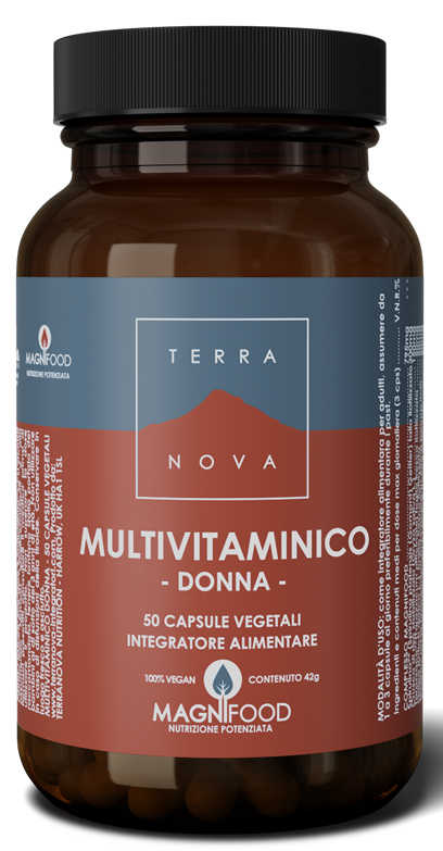 TERRANOVA MULTIVITAMINICO DONNA 50 CAPSULE - Farmacia-flash.it