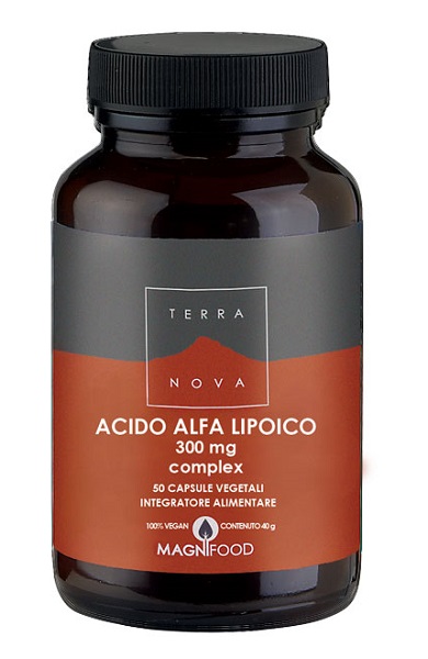 TERRANOVA ACIDO ALFA LIPOICO 300MG COMPLEX 50 CAPSULE - Farmacia-flash.it