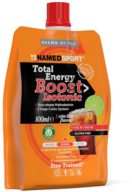 TOTAL ENERGY BOOST ISOTONIC COLA/LIME 100 ML - Farmacia-flash.it