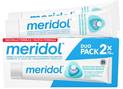 MERIDOL DENTIFRICIO BITUBO 75 ML X 2 - Farmacia-flash.it