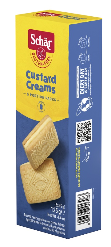 SCHAR CUSTARD CREAM 125 G - Farmacia-flash.it