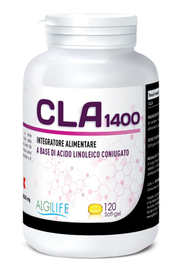 CLA 1400 ACIDO LINOLEICO CONIUGATO 120 SOFT GEL - Farmacia-flash.it