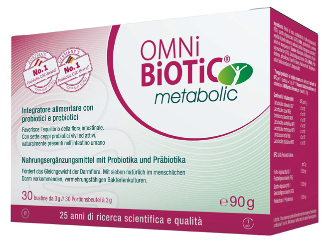 OMNI BIOTIC METABOLIC 30 BUSTINE DA 3 G - Farmacia-flash.it