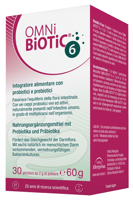 OMNI BIOTIC 6 BARATTOLO 60 G - Farmacia-flash.it