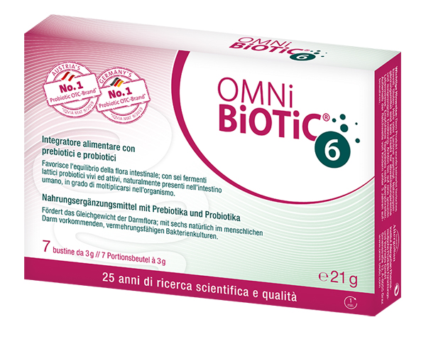 OMNI BIOTIC 6 POLVERE 7 BUSTINE DA 3 G - Farmacia-flash.it