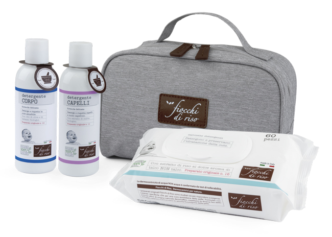 COFANETTO BAGNETTO FIOCCHI DI RISO - Farmacia-flash.it