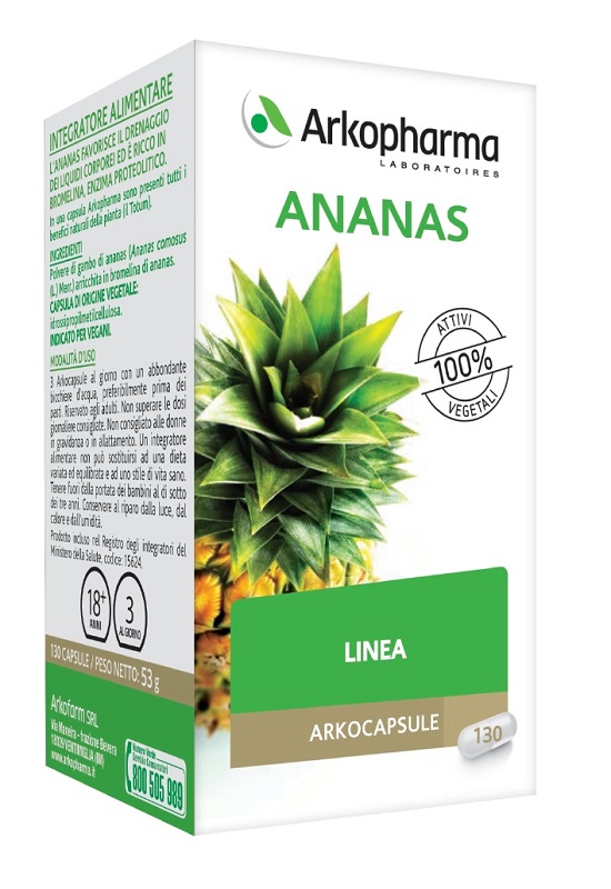 ARKO CAPSULE ANANAS 130 CAPSULE - Farmacia-flash.it