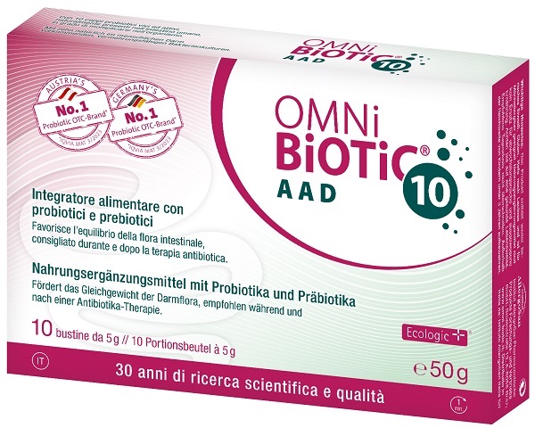 OMNI BIOTIC 10 AAD 10 BUSTINE DA 5 G - Farmacia-flash.it