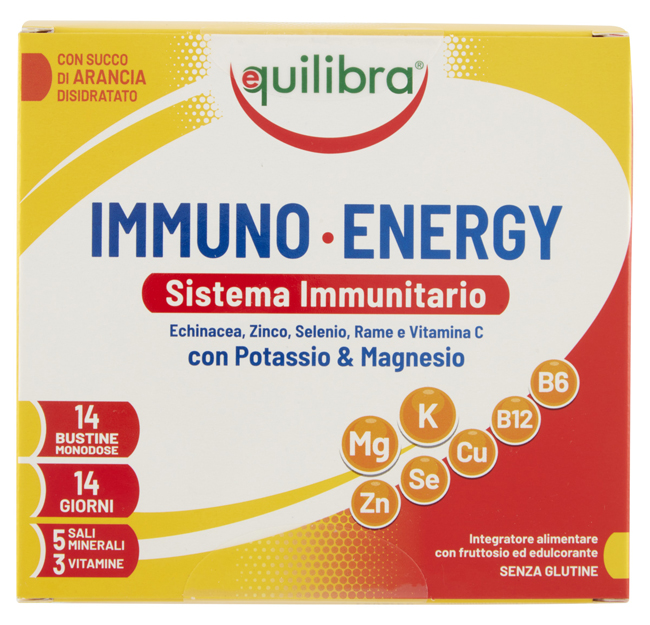 IMMUNO ENERGY POTASSIO & MAGNESIO 14 BUSTINE - Farmacia-flash.it