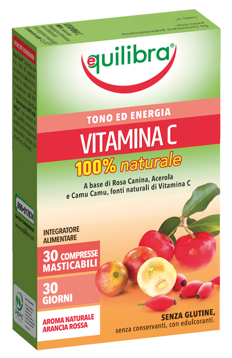 VITAMINA C 100% NATURALE 30 COMPRESSE - Farmacia-flash.it