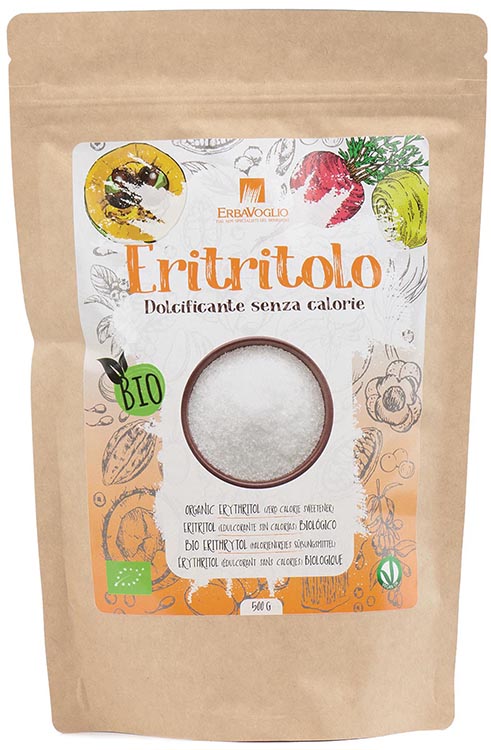 ERITRITOLO BIO 500 G - Farmacia-flash.it