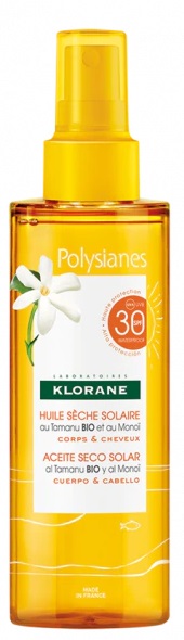 KLORANE OLIO SECCO SOLARE SPF 30 CORPO/CAPELLI 200 ML - Farmacia-flash.it