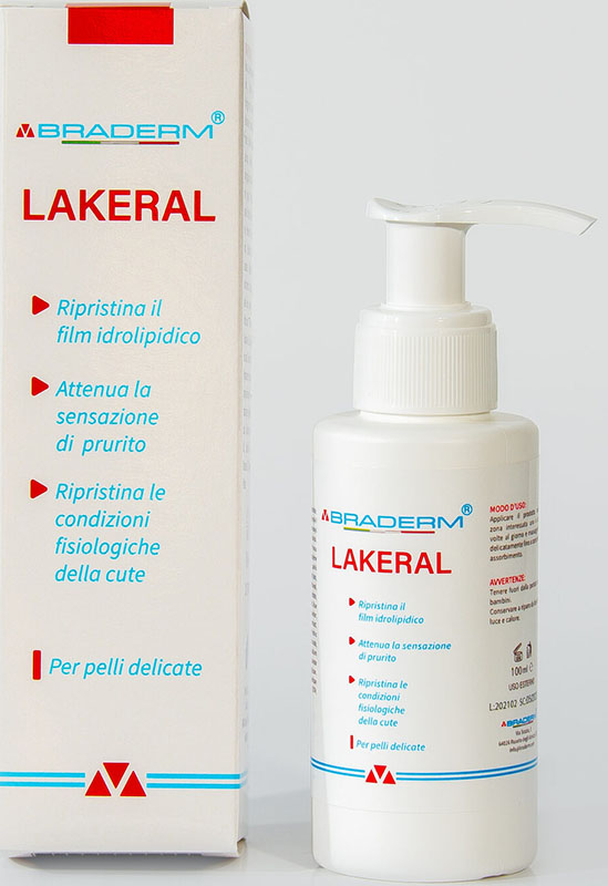 LAKERAL 100 ML BRADERM - Farmacia-flash.it
