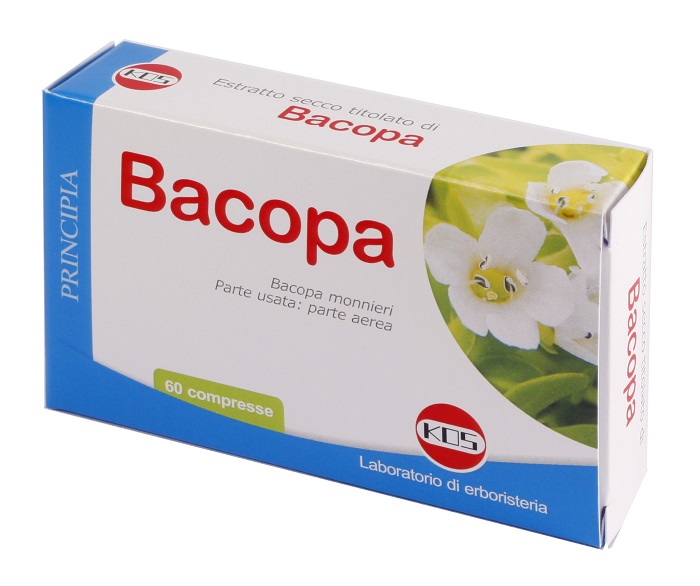 BACOPA MONNIERI ESTRATTO SECCO 60 COMPRESSE - Farmacia-flash.it