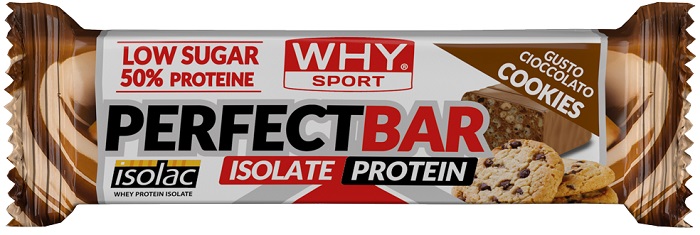 WHYSPORT PERFECT BAR CIOCCOLATO BISCOTTO 50 G - Farmacia-flash.it