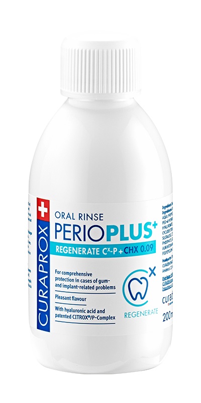 CURAPROX PERIOPLUS+ REGENERATE CHX 0,09% 200 ML - Farmacia-flash.it