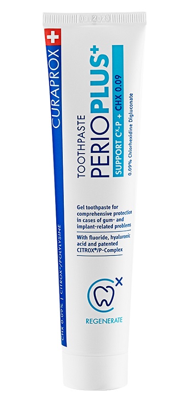 CURAPROX PERIOPLUS+ SUPPORT DENTIFRICIO CHX 0,09% 75 ML - Farmacia-flash.it