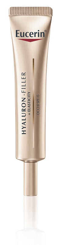 EUCERIN HYALURON-FILLER + ELASTICITY CONTORNO OCCHI SPF 15 15 ML - Farmacia-flash.it