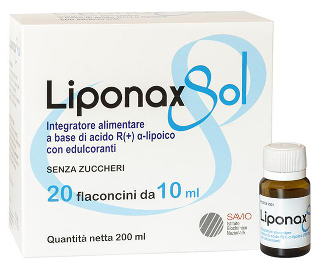 LIPONAX SOLUZIONE 20 FLACONCINI 10 ML - Farmacia-flash.it