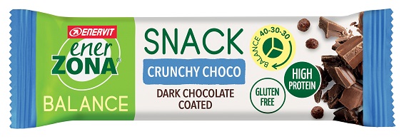 ENERZONA SNACK CRUNCHY CHOCO 33 G - Farmacia-flash.it