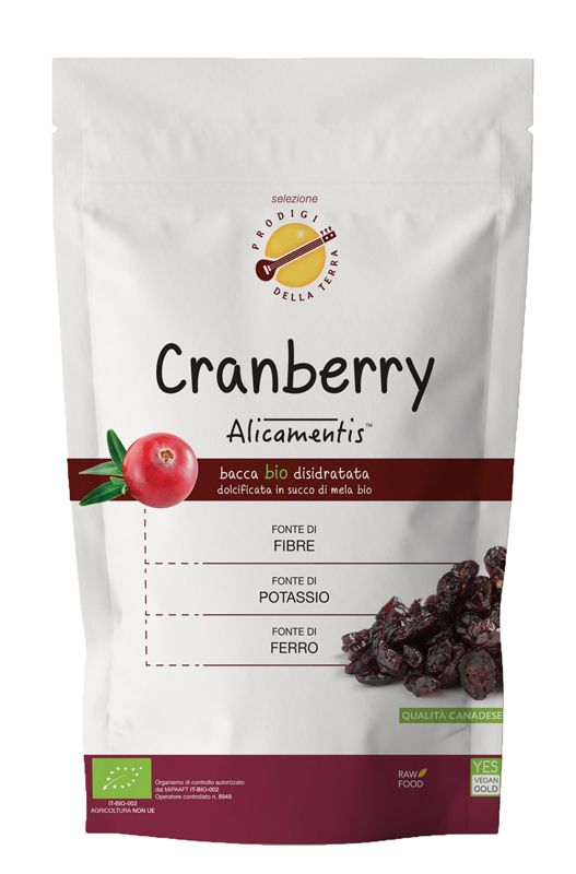 CRANBERRY BIO 220 G ALICAMENTIS - Farmacia-flash.it