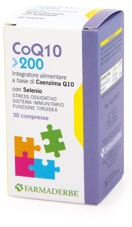 COQ10 200 30 COMPRESSE - Farmacia-flash.it