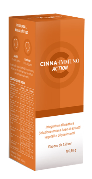 CINNA IMMUNO ACTION SOLUZIONE ORALE 150 ML - Farmacia-flash.it