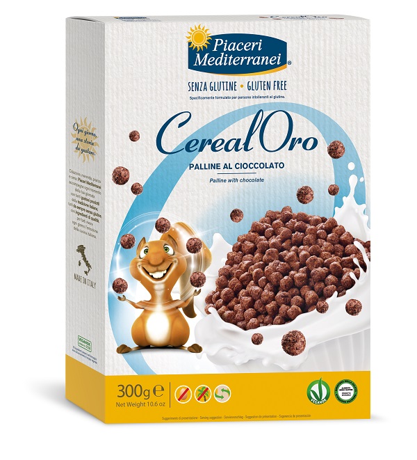 PIACERI MEDITERRANEI CEREALORO PALLINE CIOCCOLATO 300 G - Farmacia-flash.it