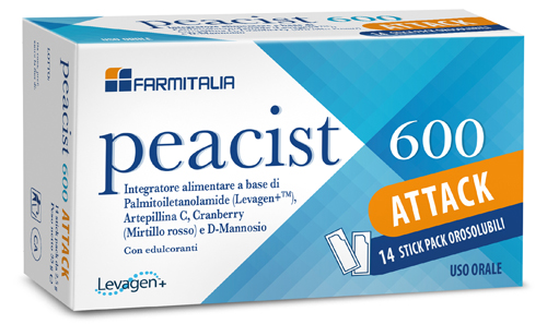 PEACIST 600 ATTACK 14 STICK PACK OROSOLUBILI - Farmacia-flash.it