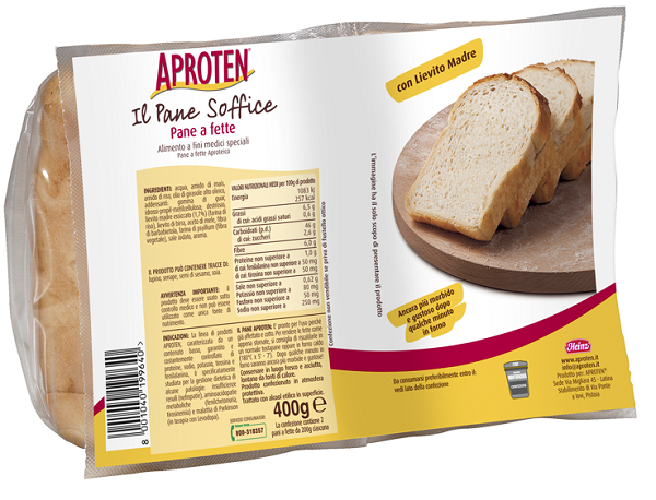 APROTEN PAN BIANCO FETTE 2 X 200 G - Farmacia-flash.it