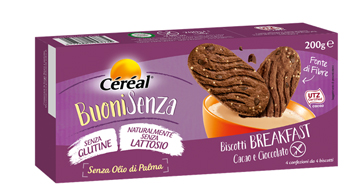 CEREAL BUONI SENZA BISCOTTI BREAKFAST CACAO E CIOCCOLATO 200 G - Farmacia-flash.it