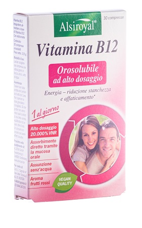 VITAMINA B12 OROSOLUBILE 30 COMPRESSE - Farmacia-flash.it