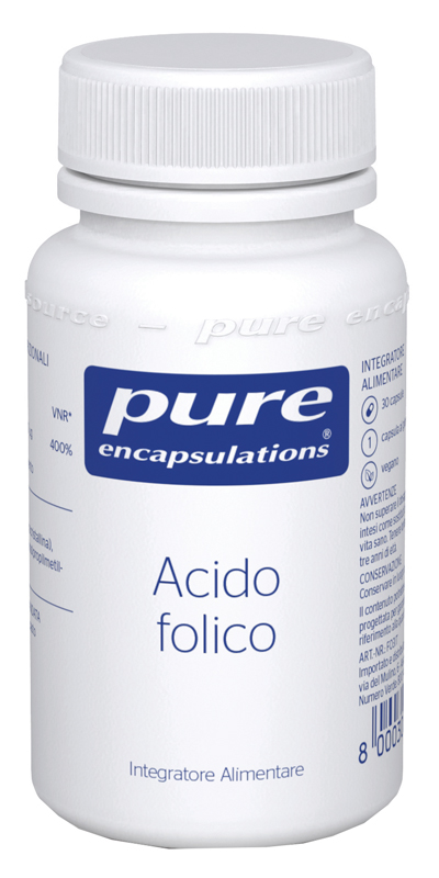 PURE ENCAPSULATIONS ACIDO FOLICO 30 CAPSULE - Farmacia-flash.it