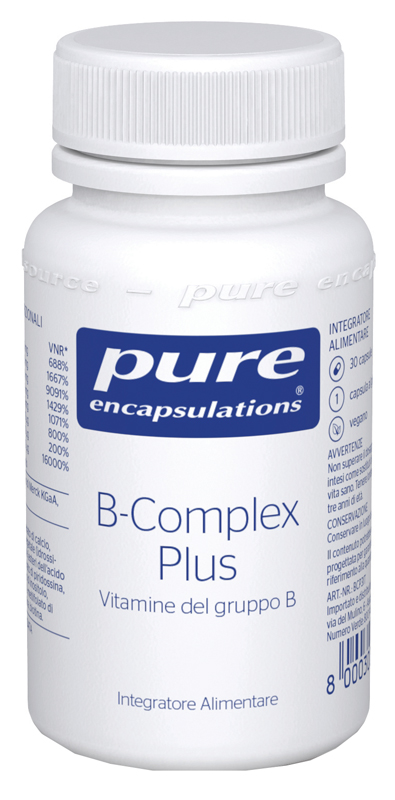 PURE ENCAPSULATIONS B-COMPLEX PLUS 30 CAPSULE - Farmacia-flash.it