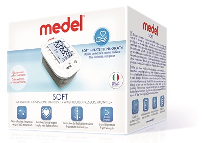 MEDEL SOFT MISURATORE DI PRESSIONE DA POLSO - Farmacia-flash.it