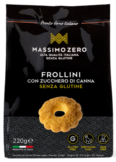 MASSIMO ZERO FROLLINI ZUCCHERO DI CANNA 220 G - Farmacia-flash.it