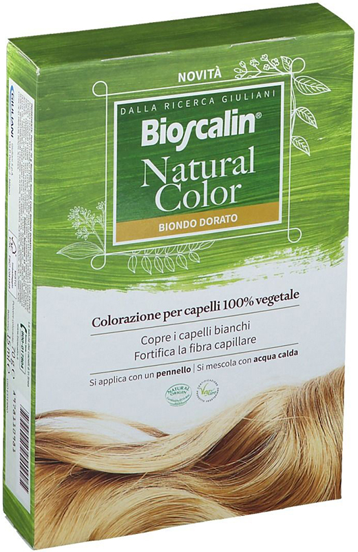 BIOSCALIN NATURAL COLOR BIONDO DORATO 70 G - Farmacia-flash.it