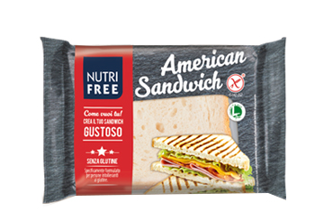 NUTRIFREE AMERICAN SANDWICH 60 G X 4 PEZZI - Farmacia-flash.it