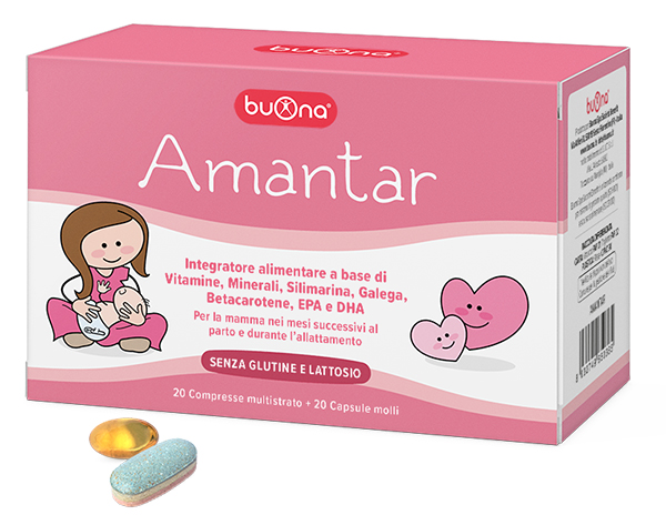 AMANTAR 20 COMPRESSE + 20 CAPSULE - Farmacia-flash.it