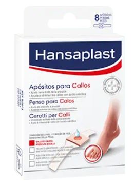 HANSAPLAST CEROTTI PER CALLI 8 PEZZI - Farmacia-flash.it