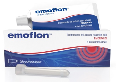 EMOFLON POMATA RETTALE TUBETTO 25 G CON APPLICATORE - Farmacia-flash.it